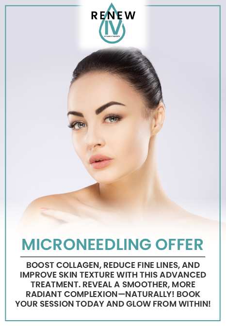 Microneedling Offer - Boost collagen, reduce fine lines, and improve skin texture with this advanced treatment. Reveal a smoother, more radiant complexion—naturally! Book your session today and glow from within! Microneedling Offer - Boost collagen, reduce fine lines, and improve skin texture with this advanced treatment. Reveal a smoother, more radiant complexion—naturally! Book your session today and glow from within!