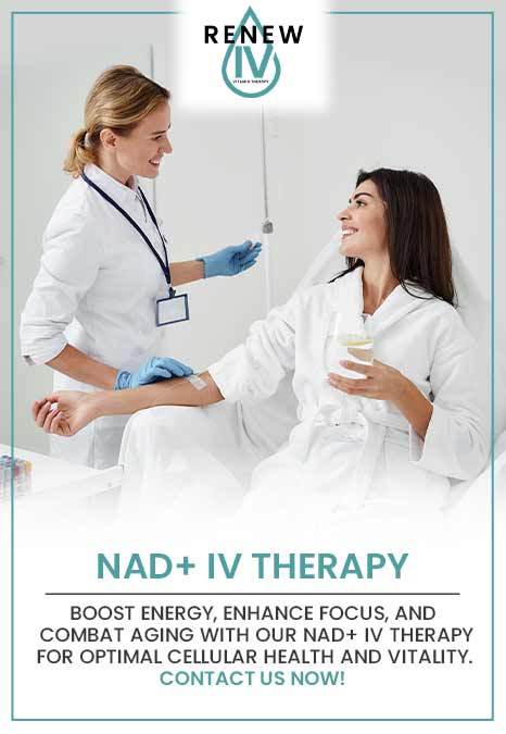 NAD+ IV Therapy - Boost energy, enhance focus, and combat aging with our NAD+ IV Therapy for optimal cellular health and vitality. Contact us now! NAD+ IV Therapy - Boost energy, enhance focus, and combat aging with our NAD+ IV Therapy for optimal cellular health and vitality. Contact us now!
